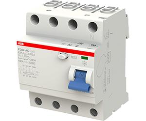 Tecnomat DIFFERENZIALE PURO ABB 4P 63A AC 30MA 400V 4 MODULI MODELLO ABB F427814
