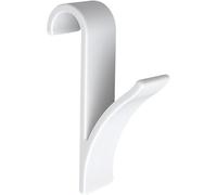 Tecnomat GANCIO APPENDI SALVIETTE PER TERMOARREDO IN PLASTICA COLORE BIANCO 2 PEZZI