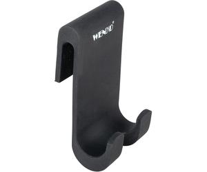 Tecnomat GANCIO APPENDI SALVIETTE SINGOLO VERNA PER BOX DOCCIA IN SILICONE NERO