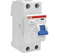 Tecnomat INTERRUTTORE DIFFERENZIALE ABB PURO 2P 25A 30mA ANTIPERTURBAZIONE