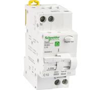 Interruttore Magnetotermico Differenziale 1P+N-C10-30mA-AC Schneider 16715