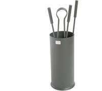 LINEA STYLE CRUCCOLINI SET CAMINO in ferro con secchiello