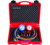 Tecnomat KIT GRUPPO MANOMETRICO ROTHENBERGER CON FLESSIBILI PER GAS R410 E R32