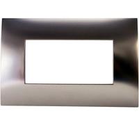 ABB Placca 4 MOD. Cromo Satinato 2CSK0416CH