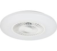 Tecnomat PLAFONIERA LED 45W CCT/RGB 2500lm CON VENTILATORE INTEGRATO A 6 VELOCITA' CON TELECOMANDO