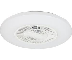 Tecnomat PLAFONIERA LED 45W CCT/RGB 2500lm CON VENTILATORE INTEGRATO A 6 VELOCITA' CON TELECOMANDO