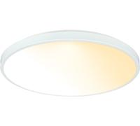 Tecnomat PLAFONIERA LED BRILO COMPETO BIANCO 22W 2400 lumen DA 2200K A 4000K CON TELECOMANDO Ø38x6,5 cm