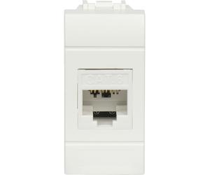 Tecnomat PRESA DATI RJ CAT6 UTP CONPATIBILE BTICINO LIGHT CRIMPAGGIO SENZA UTENSILE