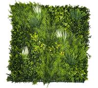 siepe da parete verticale mt.1x1 decorativa da parete Sempreverde