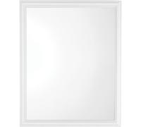 Feridras 332011 Specchio con Cornice, ABS, Bianco, 2x50x60 cm