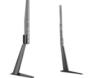 Tecnomat SUPPORTO TV DA TAVOLO DA 32'' A 70'' PORTATA 50 kg COLORE NERO DIMENSIONE BASE 380 mm