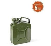 VERDELOOK - TANICA IN METALLO DA 5 LITRI PER CARBURANTI LIQUIDI SENZA PIOMBO 212/2