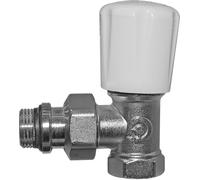 Valvola termostatizzabile a squadra Caleffi 401 per radiatori F 1/2 401402