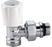 valvola a squadra termostatizzabile caleffi serie 338 allacci 3/8 per radiatori