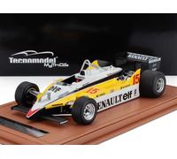 TECNOMODEL 1/18 RENAULT RE30B WINNER BRASILE GP 1982 PROST MODELLINO AUTO F1
