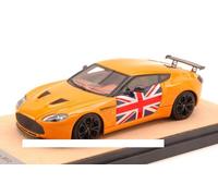 Tecnomodel TMDMI52AM ASTON MARTIN V12 ZAGATO 2012 GLOSS ORANGE W/ENGLISH ED.LIM.