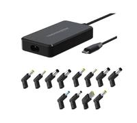 TECNONEW TN-UNIV-120W Alimentatore 120W Caricatore PC Universale Autosettante Compatibile per Notebook HP, Asus, Lenovo, Dell, Acer, Samsung, Sony, Toshiba, MSI - 12 Connettori Inclusi