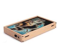TecnoOdino Monitor ded battlemap per gioco di ruolo digitale per dungeon master griglia di combattimento (Naturale, Supporto + Monitor)