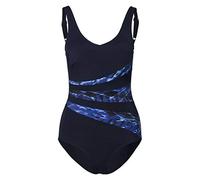 TECNOPRO Felice Swimsuit, Costume da Bagno da Donna, Blu, 42 C