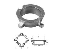 Tecnoseal 00819AL Anodo Collare per Mercruiser Alpha One in Alluminio Mercury