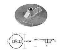 Tecnoseal 00820AL Anodo Piastra per Motore Mercruiser serie Alpha Mercury