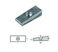 Tecnoseal 00825AL Anodo Piastra per Mercury 75-Xr6 Piastra Mercury Mercruiser