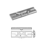 Tecnoseal 00842AL Anodo Piastra per Motore Mercury L170 Piastrina Mercury