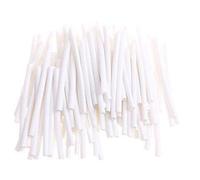 TecnoStore® 10 Manicotti Guaina TERMORESTRINGENTE 2:1 2mm termoretraibile Cavo Bianca Tube pc