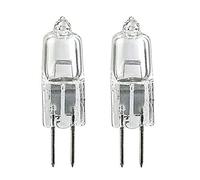 Tecnostore 2X LAMPADA ALOGENA G4 5W 12V luce bianca lampadina risparmio elettrico bianco