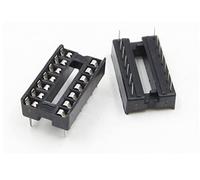 TecnoStore® 5X ZOCCOLO CONNETTORE DIP 14 PIN 2,54mm circuito integrato IC SOCKET adattatore