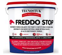 TECNOSTUK Freddo Stop 2,5 L. - Rivestimento Termico Isolante con Nano-Reticolo