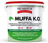 TECNOSTUK Muffa K.O. 3 L. - Fondo Speciale Antimuffa e Termoisolante