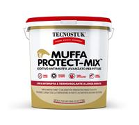 TECNOSTUK Muffa Protect-Mix - Additivo Antimuffa Avanzato per Pitture - Protezio