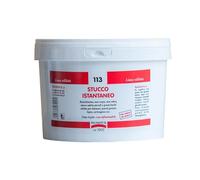 TECNOSTUK Stucco 113 Thermolight - Stucco Riempitivo Super Leggero Pronto All’Uso - Termoisolante e Risanante per Pareti, Legno, Cartongesso e Ceramica - Finitura Bianca Opaca (3 Litri)
