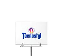 TECNOSTYL - KCRW16H - Porta avvisi - acrilico - A4 - orizzontale - per espositori con semisfere - Tecnostyl - 80434 - Conf. da 1 Pz. - KCRW16H