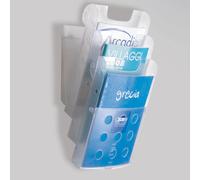 SET 3 VASCHETTE PORTARIVISTE A4 DA PARETE STK3