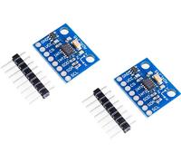TECNOULAB 2 pezzi GY-291 ADXL345 Modulo di accelerazione del sensore di gravità digitale a 3 assi Inclinazione