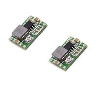 TECNOULAB 2 pezzi Modulo di alimentazione step-down ultra-piccolo convertitore buck regolabile DC-DC Mini360 Mini-360