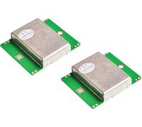 TECNOULAB 2 pezzi Rilevatore radar Doppler da 10,525 GHz con sensore di movimento a microonde HB100