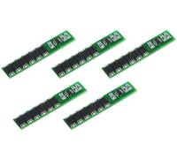 TECNOULAB 5 pezzi 1S 15A 3.7V Li-ion Litio Lion 18650 Scheda di protezione della batteria BMS PCM