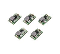 TECNOULAB 5 pezzi Modulo di alimentazione step-down ultra-piccolo convertitore buck regolabile DC-DC Mini360 Mini-360