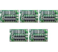 TECNOULAB 5 pezzi Scheda di protezione batteria al litio 3S 40A 11.1V 12.6V 18650 con bilanciamento BMS