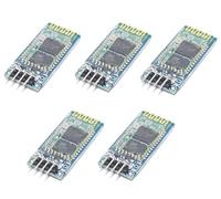 TECNOULAB 5pcs Modulo wireless Bluetooth HC-06 HC06 con base slave