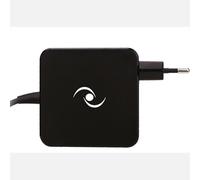 Tecnoware Power Systems Caricatore USB-C 65W, Compatibile con MacBook, Lenovo, Asus, Tecnologia Power Delivery, Protezione Completa, Cavo 210 cm, Nero, 65W