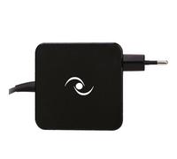 Tecnoware Power Systems Caricatore USB-C 65W, Compatibile con MacBook, Lenovo, Asus, Tecnologia Power Delivery, Protezione Completa, Cavo 210 cm, Nero, 65W