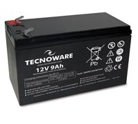 EACPE12V09ATWL BATTERIA TECNOWARE 12V 9.0Ah FASTON 6,3MM LONG LIFE 24 MESI GARA