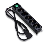 Tecnoware MULTIPRESA POWER CLEANER 5P IEC - 5 USCITE ITALIA/SCHUKO CON SPINA IEC