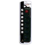 Tecnoware FMP6IIG4 prolunghe e multiple 1,5 m 6 presa(e) AC Nero