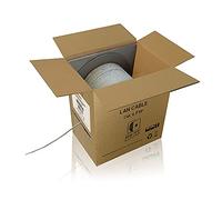 Tecnoware LAN Matassa Cavo, 305 m, Cat 6 FTP, Rame Puro, OK Test Fluke, Guaina PVC, Grigio