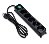 TECNOWARE MULTIPRESA POWER CLEANER 5: INGRESSO ITALIA - 5 USCITE ITALIA/SCHUKO - TOGETHER ON (FMP5IIG)